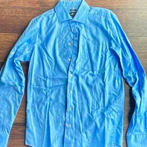 Calvin Klein Vibrant Blue Dress Shirt